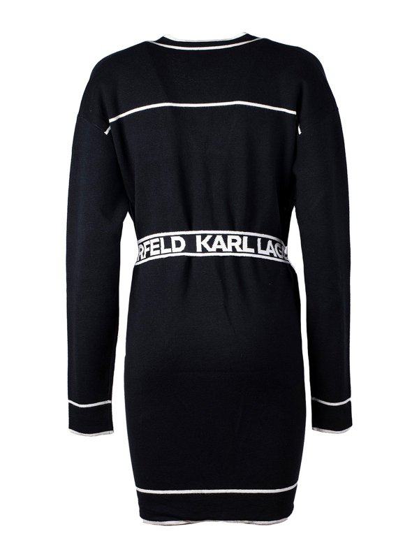 KARL LAGERFELD: cardigans online - Belted cardigan