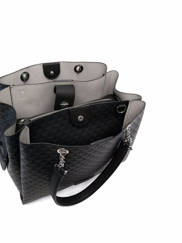 トートバッグ - 黒 shop online: EMPORIO ARMANI