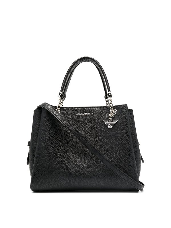 EMPORIO ARMANI: トートバッグ - トートバッグ - 黒
