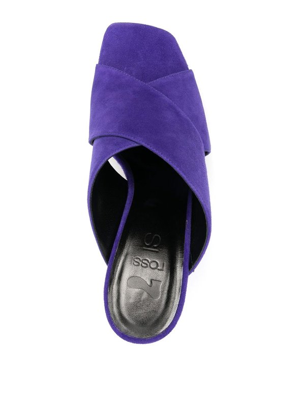 Suede sandals shop online: SI ROSSI