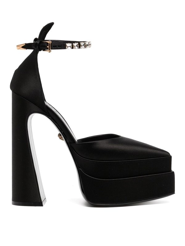 VERSACE: Sandalen - Sandalen - Schwarz