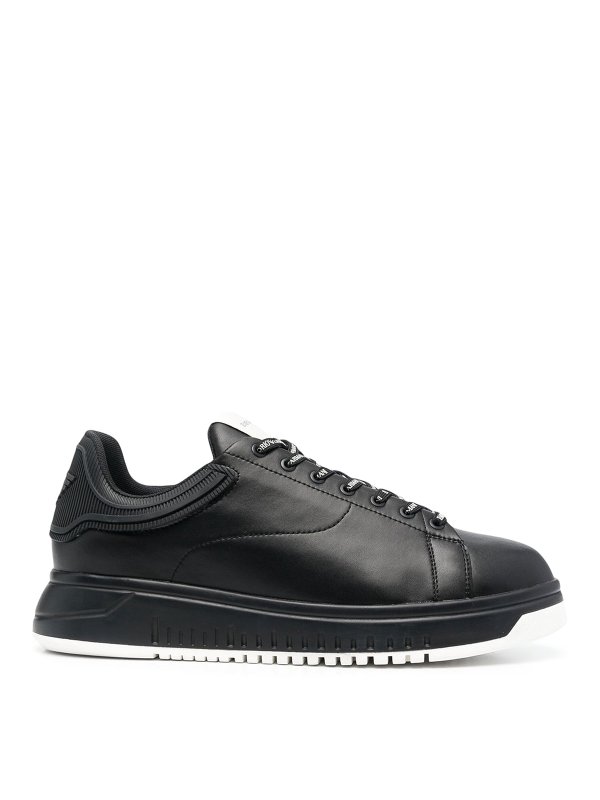 EMPORIO ARMANI: Chaussures de sport - Baskets - Noir