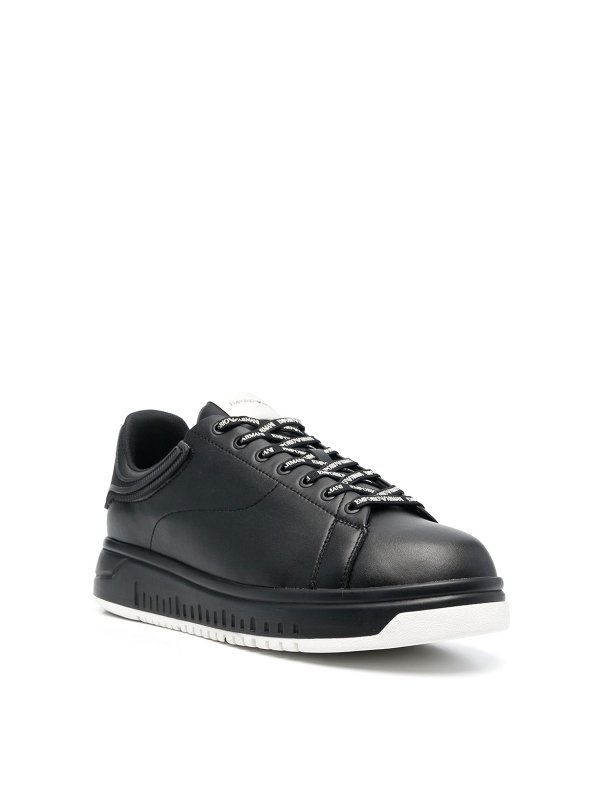 EMPORIO ARMANI: Chaussures de sport online - Baskets - Noir