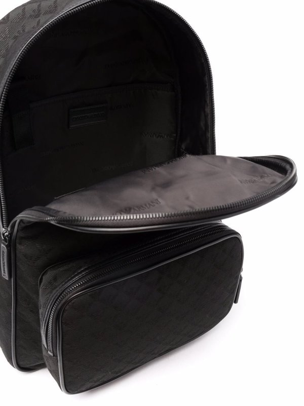バックパック - 黒 shop online: EMPORIO ARMANI
