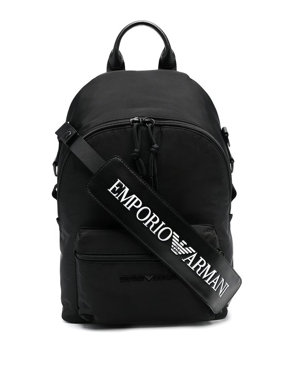 EMPORIO ARMANI: backpacks - Multi-pocket backpack