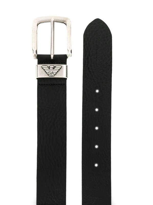 EMPORIO ARMANI: ベルト online - ベルト - 黒