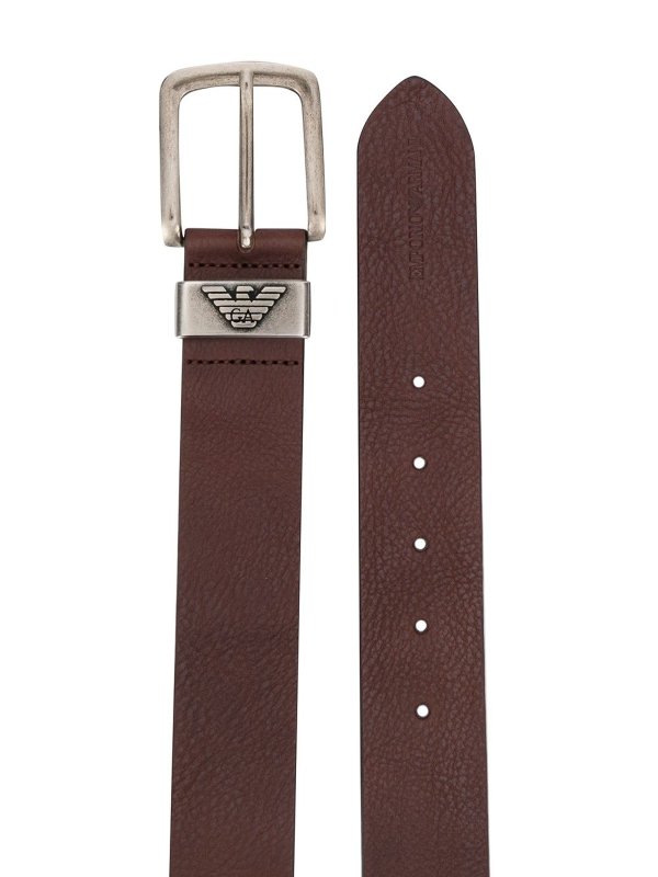 EMPORIO ARMANI: belts online - Leather belt
