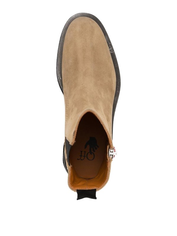 Suede ankle boots shop online: OFF-WHITE