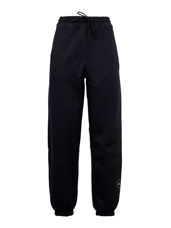 ADIDAS BY STELLA MCCARTNEY: スウェットパンツ - トラックスーツ ボトムス - 黒