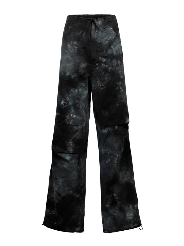 DARKPARK: casual trousers - Stonewashed cargo pants