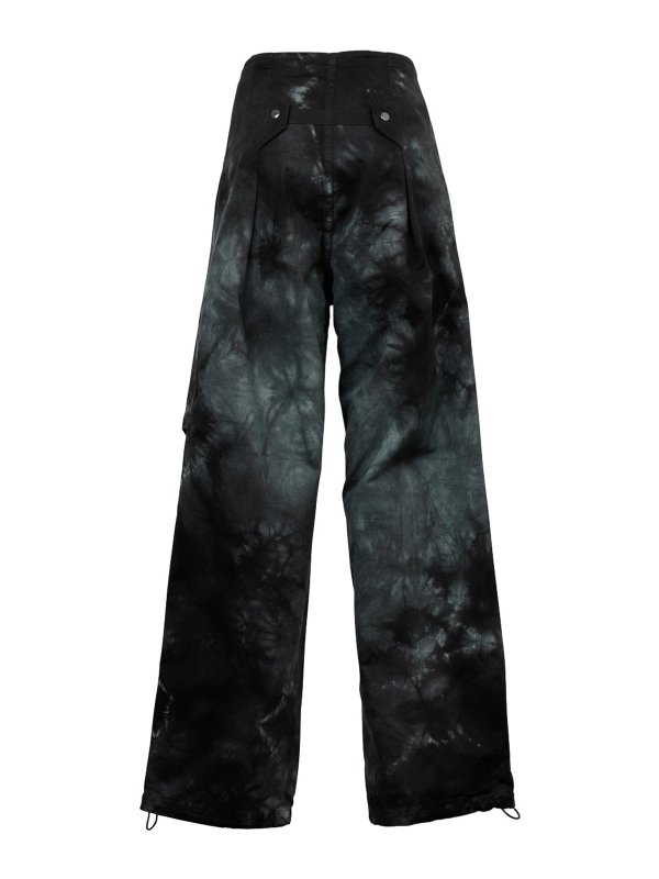 DARKPARK: casual trousers online - Stonewashed cargo pants