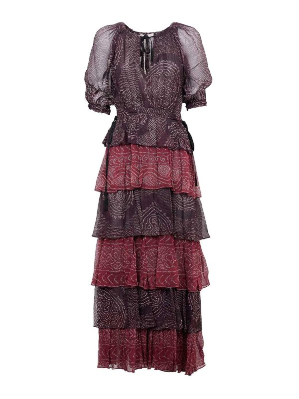 ULLA JOHNSON: Cocktailkleider - Cocktailkleid - Bordeaux