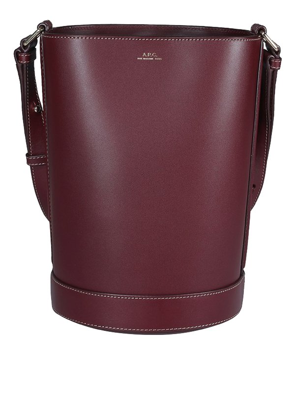 A.P.C.: Bucket bags - Leather bucket bag