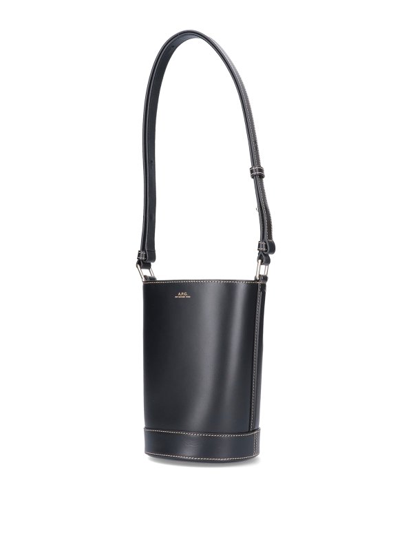 A.P.C.: Bucket bags online - Logo bucket bag