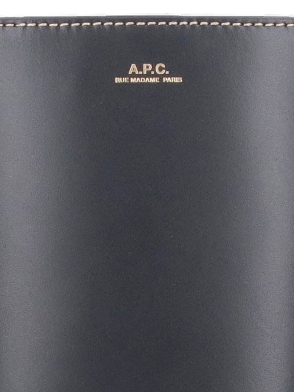 Logo bucket bag shop online: A.P.C.