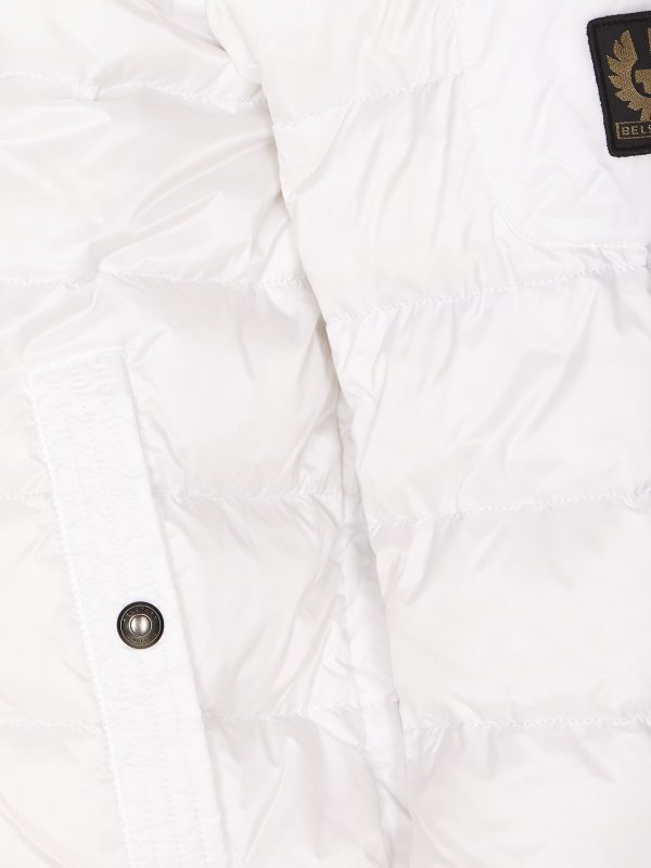 Logo puffer jacket shop online: BELSTAFF