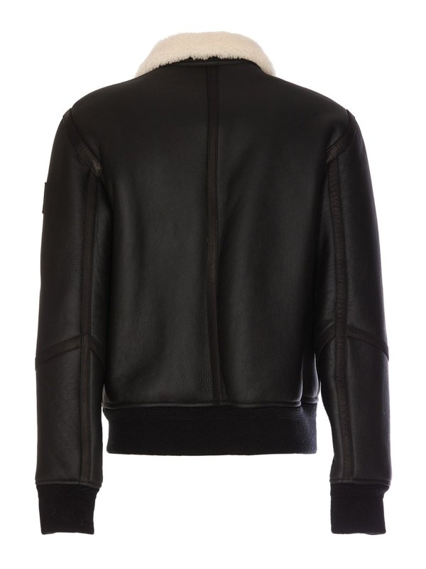 BELSTAFF: Lederjacken online - Lederjacke - Schwarz