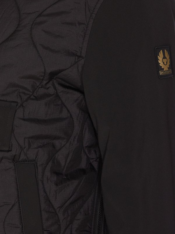 Logo patch sweatshirt shop online: BELSTAFF