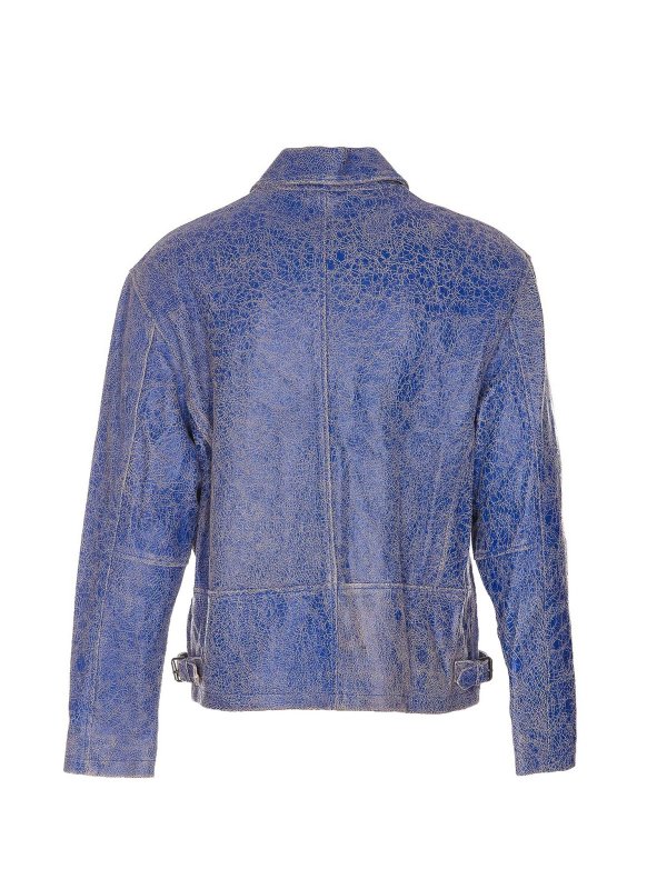 GUESS: leather jacket online - Leather jacket