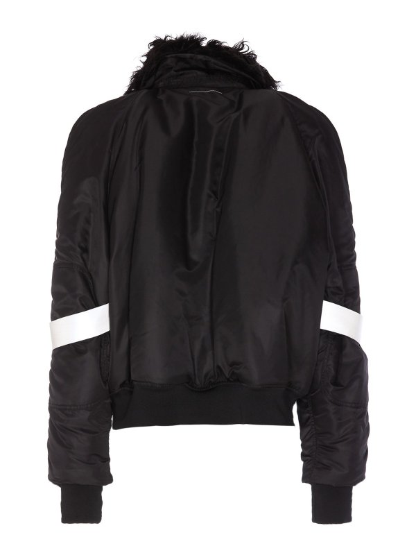 MM6 MAISON MARGIELA: ダウン・ハイテクジャケット online - ダウンジャケット - 黒