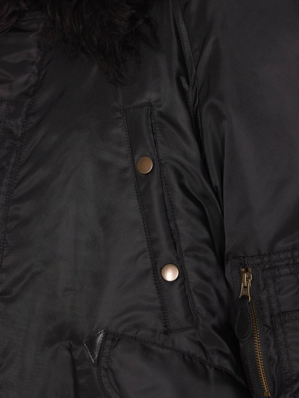 ダウンジャケット - 黒 shop online: MM6 MAISON MARGIELA