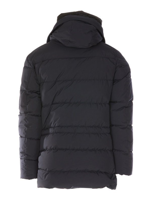 MOORER: Lange Daunenmäntel online - Daunenmantel - Blau