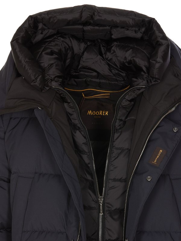 iKRIX MOORER: Lange Daunenmäntel - Daunenmantel - Blau