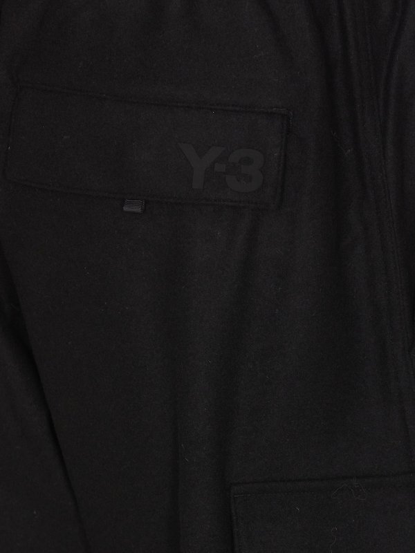 Wool blend sweatpants shop online: Y-3