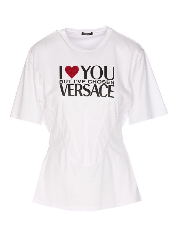 VERSACE: t-shirt - Maglietta stampata
