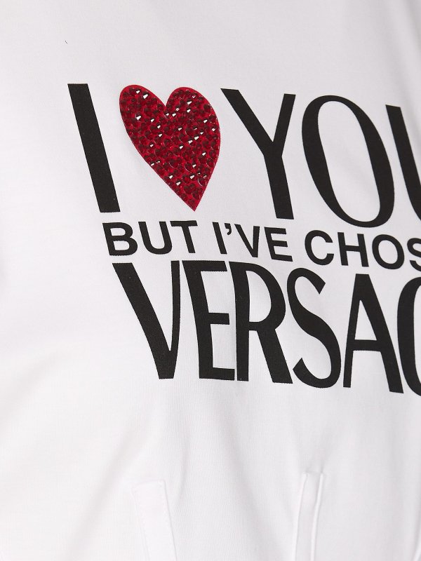 Maglietta stampata shop online: VERSACE
