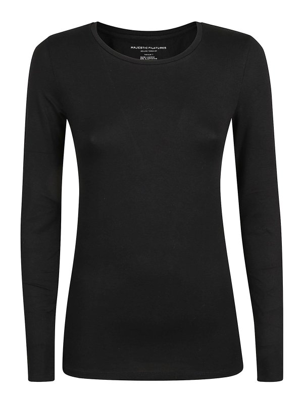 Majestic Filatures: T-shirts - T-Shirt - Schwarz