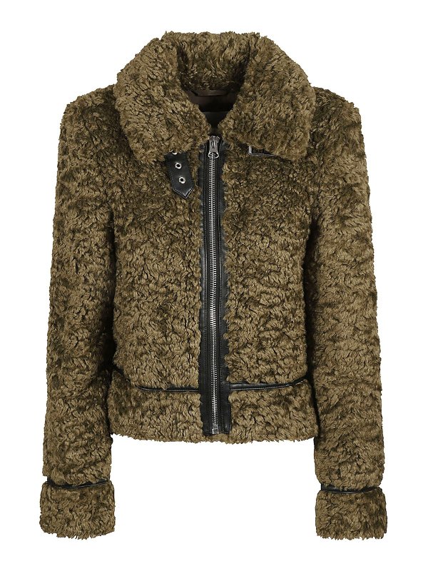 STAND STUDIO: Fur & Shearling Coats - Audrey shearling coat
