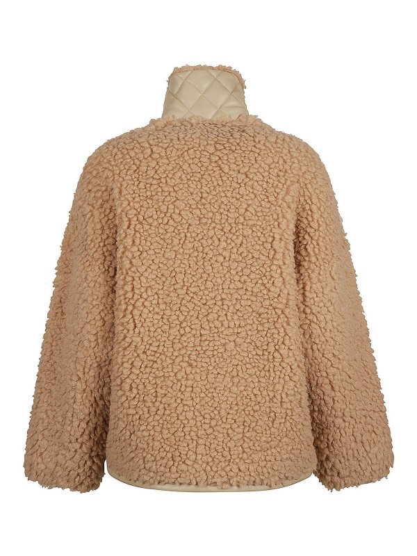 STAND STUDIO: Fur & Shearling Coats online - Azalea shearling coat