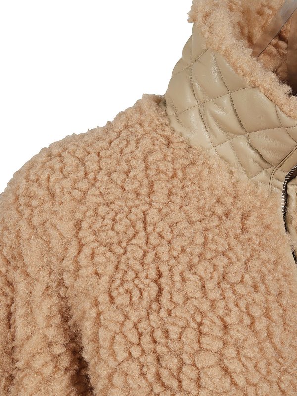 iKRIX STAND STUDIO: Fur & Shearling Coats - Azalea shearling coat