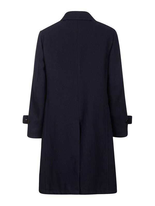 CARUSO: ニーレングスコート online - 膝丈コート - ダークブルー