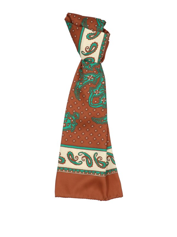 JEJIA: スカーフ - スカーフ - ブラウン