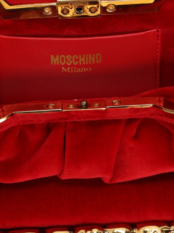MOSCHINO buy online Bolso Clutch - Rojo
