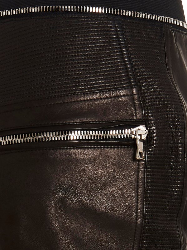 Leather pants shop online: Balmain