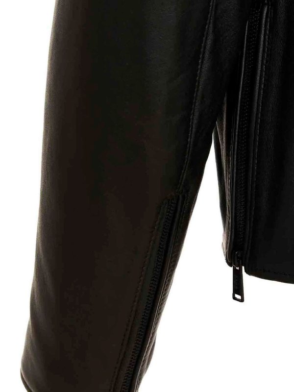 Lederjacke - Schwarz shop online: Hugo Boss