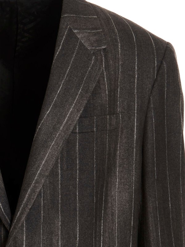 iKRIX VERSACE: blazers - Pinstripe blazer jacket