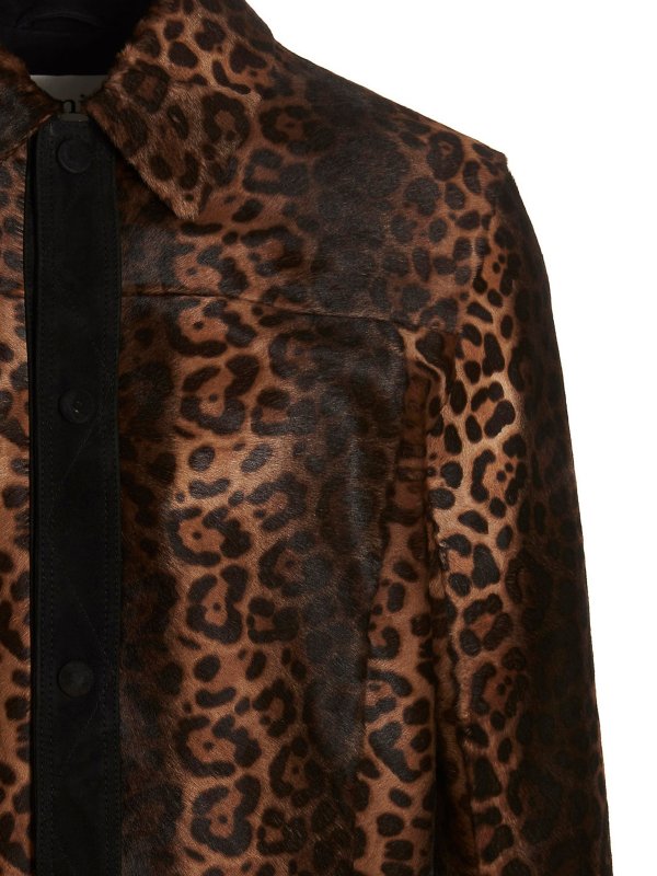 iKRIX AMI ALEXANDRE MATTIUSSI: casual jackets - Leopard jacket