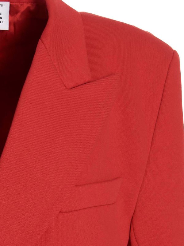 iKRIX VETEMENTS: ブレザー - ダウンジャケット - 赤