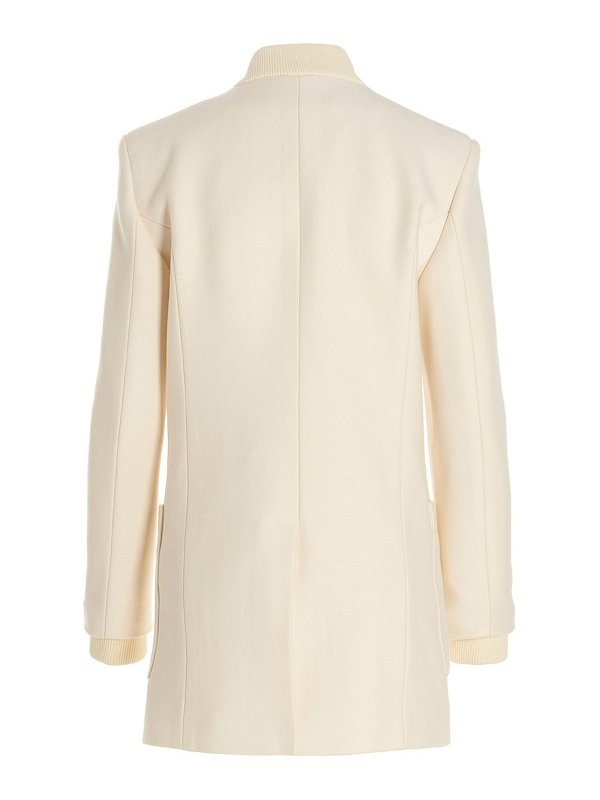 Balmain: Abrigos cortos online - Abrigo Corto - Blanco