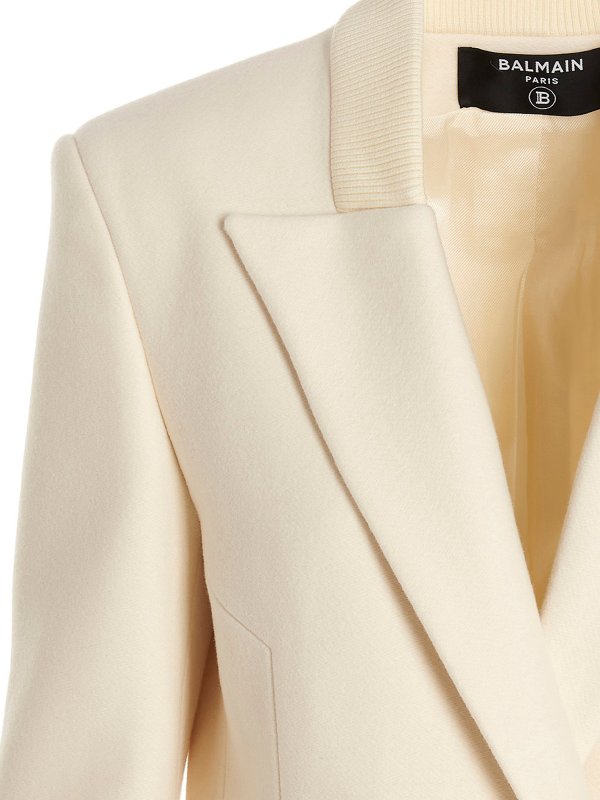 iKRIX Balmain: Abrigos cortos - Abrigo Corto - Blanco
