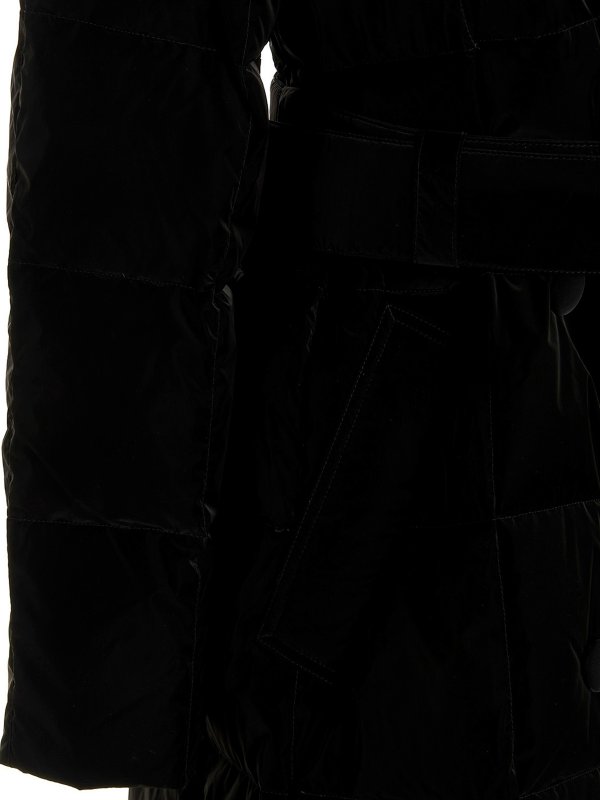 Tech fabric puffer jacket shop online: IENKI IENKI