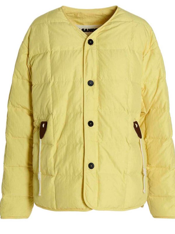 iKRIX JIL SANDER: ダウン・ハイテクジャケット - ダウンジャケット - イエロー