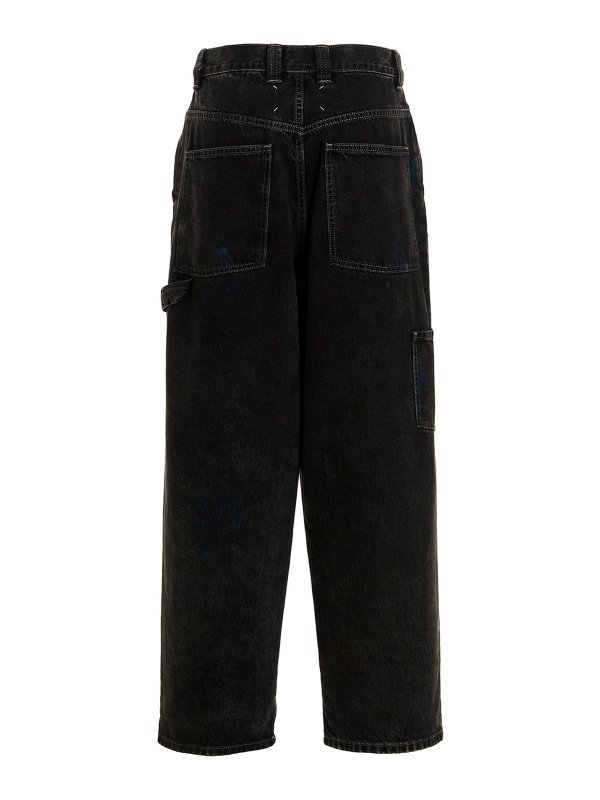 Maison Margiela: ベルボトムジーンズ online - フレアジーンズ - 黒