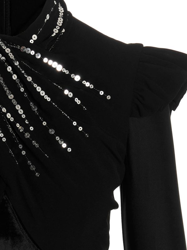 iKRIX PACO RABANNE: Tops & Tank tops - Sequin draped top