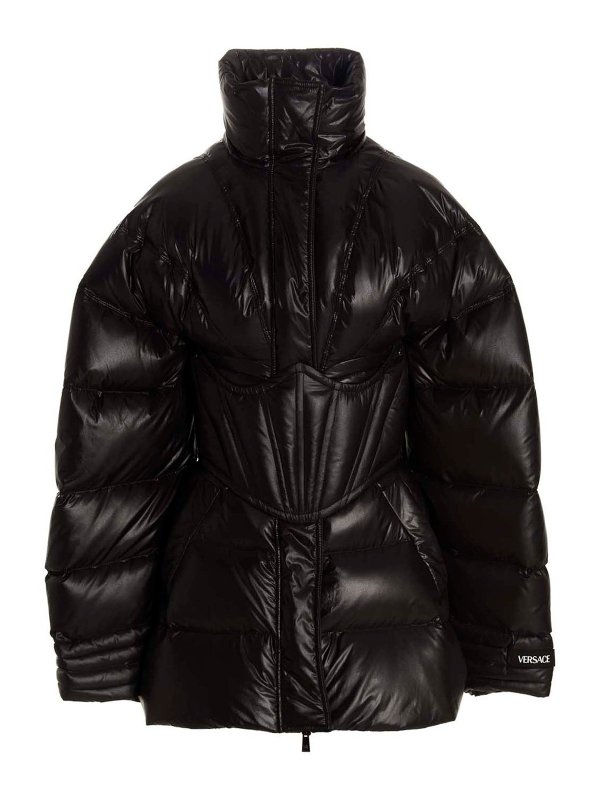 iKRIX VERSACE: padded jackets - Corset puffer jacket