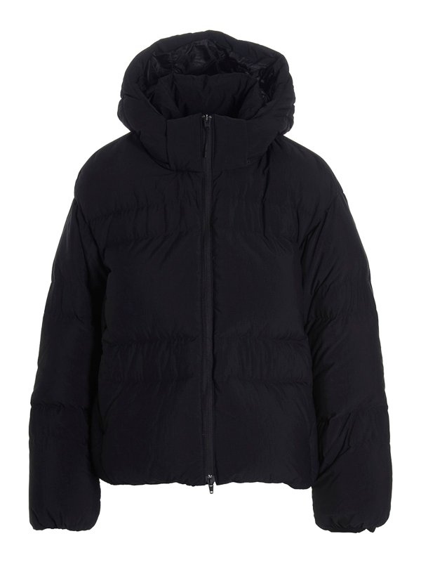 Y-3: ダウン・ハイテクジャケット - ダウンジャケット - 黒
